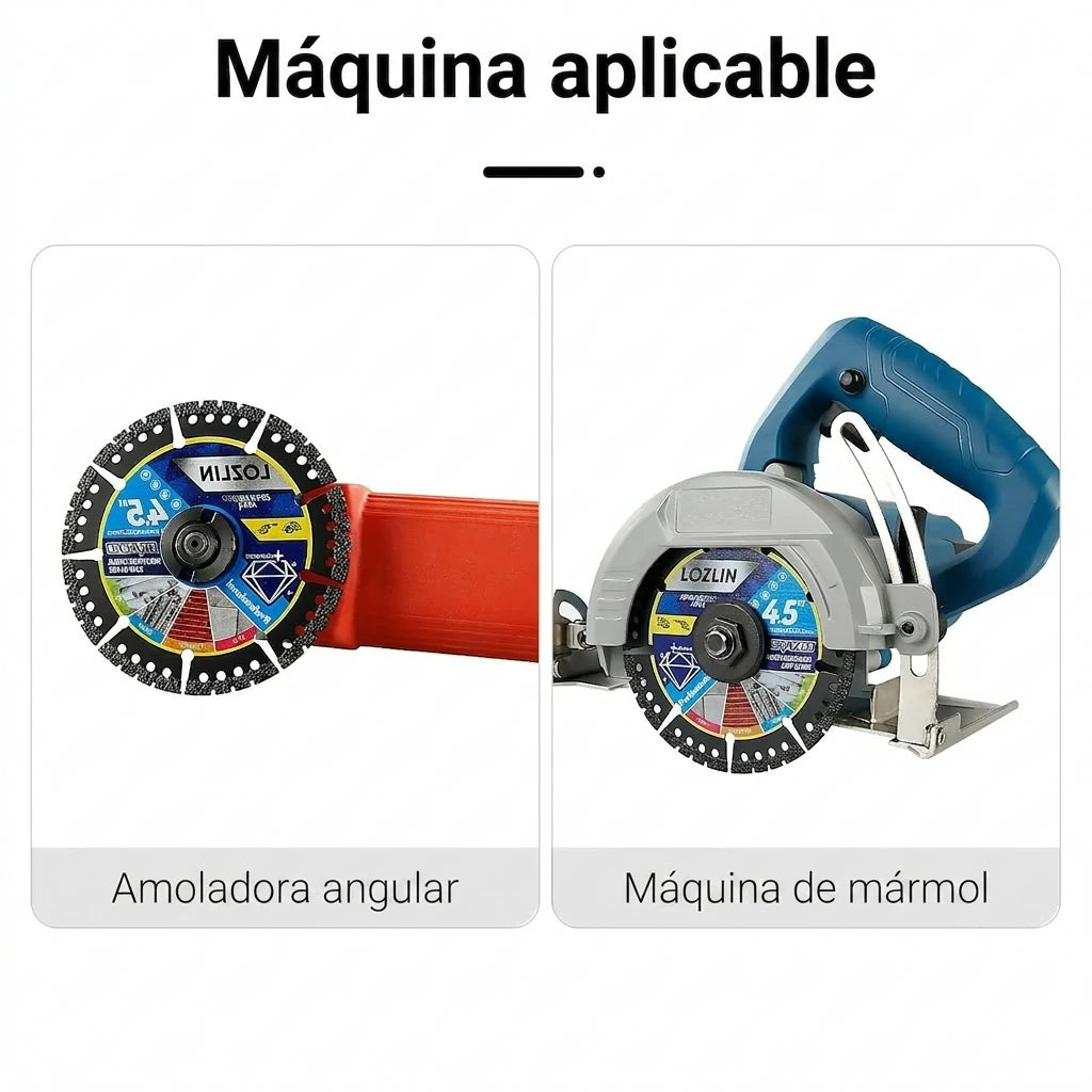 Pack x5 Disco Cortador De Diamante Multipropósito