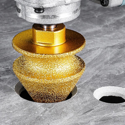 2x1 Broca Diamante Avellanado Y Biselado Profesional