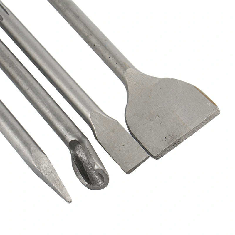 Set x4 Brocas Cinceles SDS Plus Martillo Eléctrico