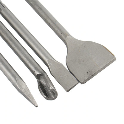 Set x4 Brocas Cinceles SDS Plus Martillo Eléctrico