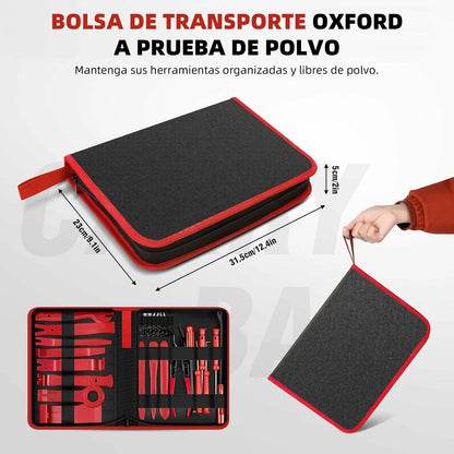 Kit x88 Piezas Herramientas De Extracción De Piezas Interior Automóviles