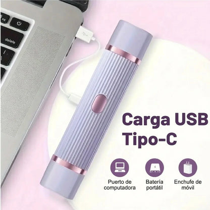 Pack X2 Depiladora 2 En 1 Eléctrica Recargable Para Mujer