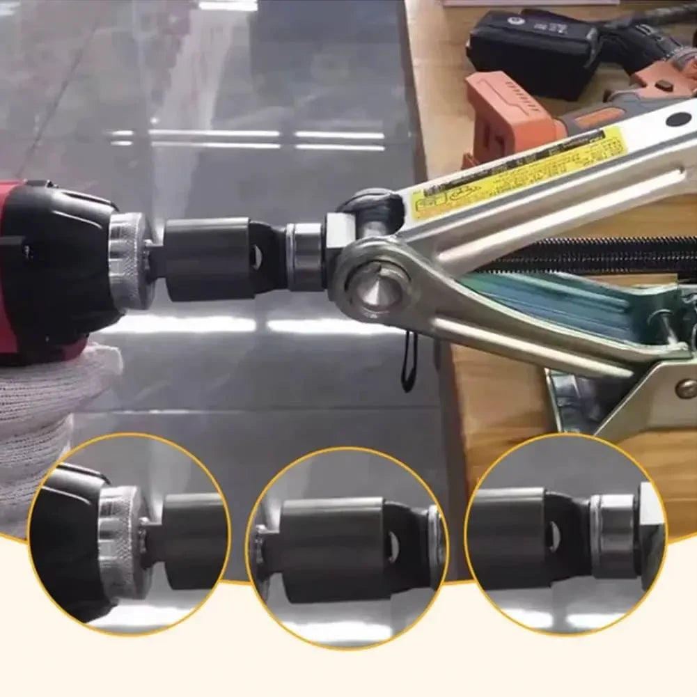 Set x3 Dado Adaptador Universal Gato Mecánico Llave Impacto Y Taladro