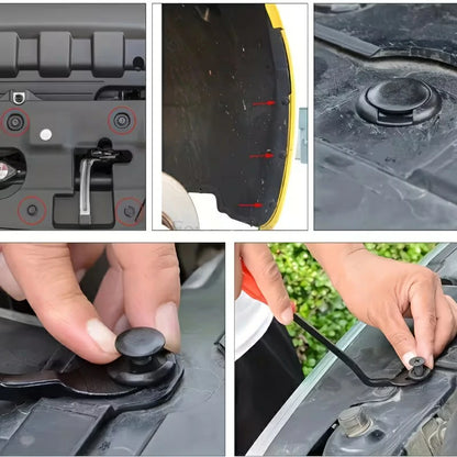 Kit Automotriz 680 Piezas De Retención Clips + Extractores