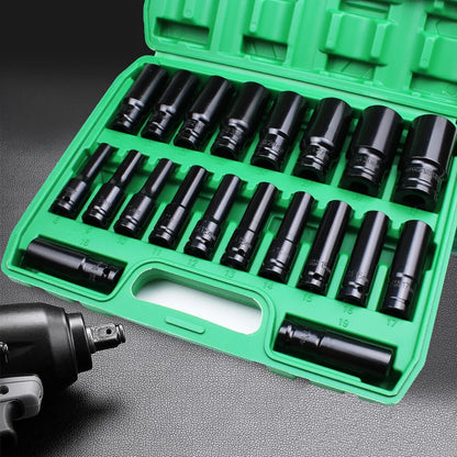 Set x20 Piezas Copas ½  De Impacto + Estuche