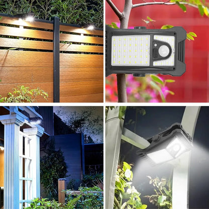 Lámpara Solar Clip Sensor Movimiento Doble Carga  x2