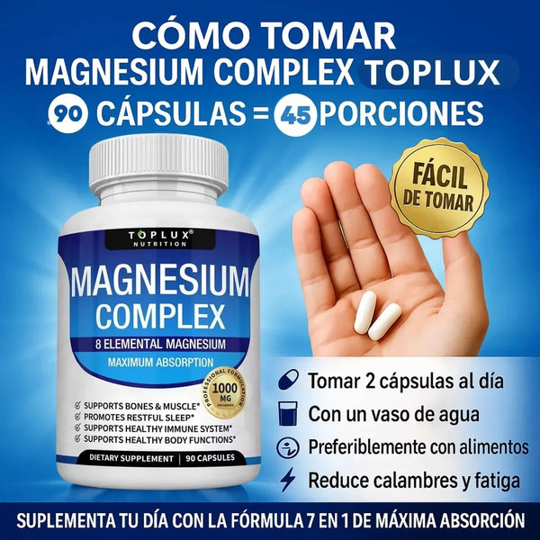 Magnesio Total 8 en 1 Vitalidad