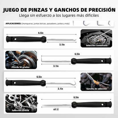 Kit x88 Piezas Herramientas De Extracción De Piezas Interior Automóviles