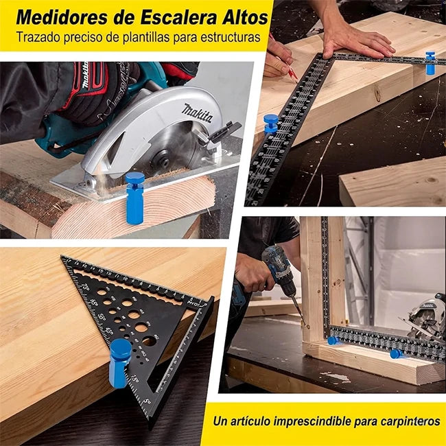 Kit Calibrador Profesional Para Sierra de Mano Corte Preciso