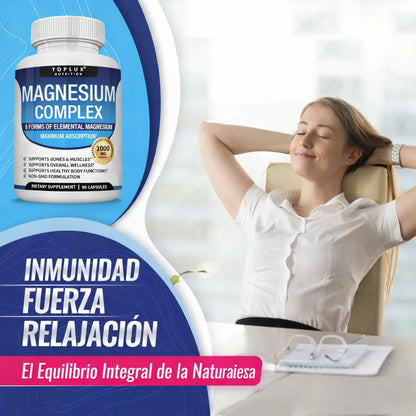 Suplemento Elemental Complejo Magnesio 8 En 1