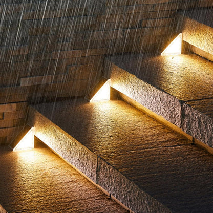 Lámparas Solares Impermeables para Escalones x2