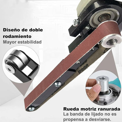 Herramienta Adaptador Lijadora De Banda Para Pulidora