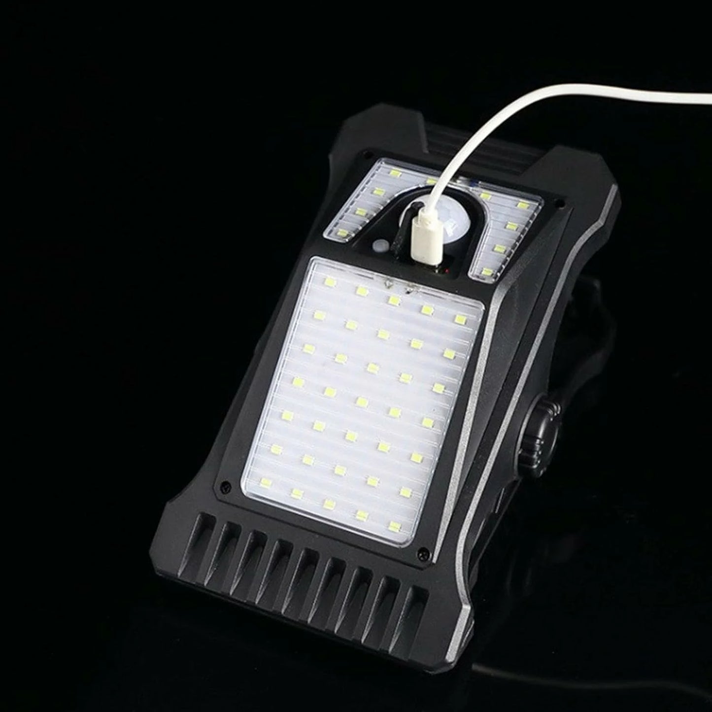 Lámpara Solar Clip Sensor Movimiento Doble Carga  x2
