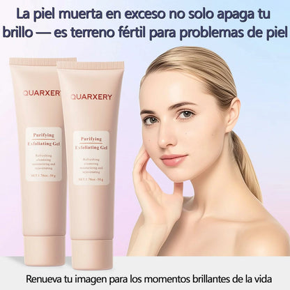 Gel Limpiador Facial Exfoliante Y Purificante Quarxery Pague 1 Lleve 2