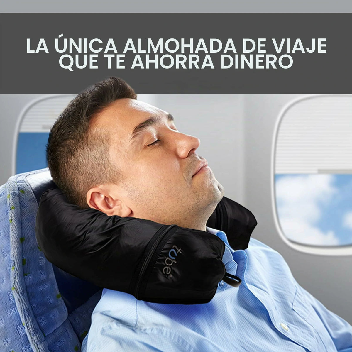 Almohada 2 En 1 De Viaje Rellenable Con Ropa Y Cojín Cervical