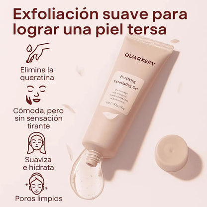 Gel Limpiador Facial Exfoliante Y Purificante Quarxery Pague 1 Lleve 2