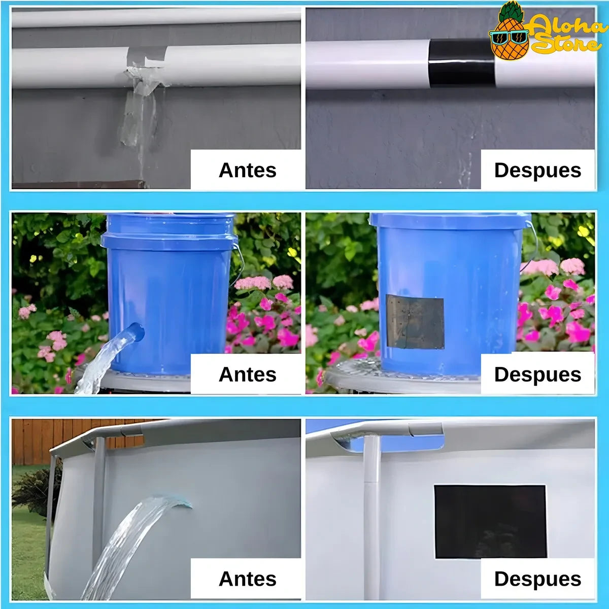 Cinta Flex Adhesiva Impermeable Selladora x3