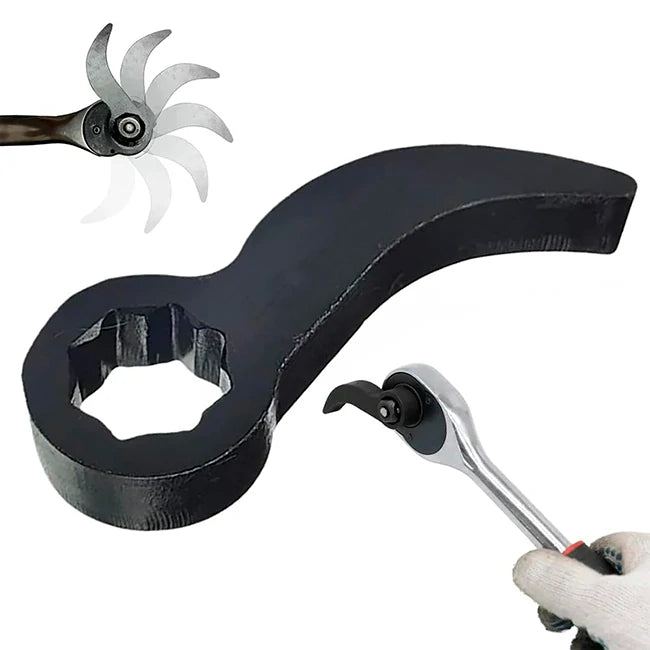Kit x6 Cabezal Adaptador Palanca De Extracción Para Llave Ratchet ½