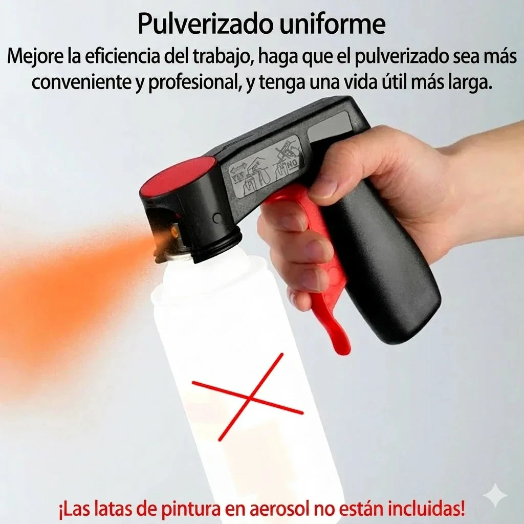 Pack x5 Empuñadura Gatillo Para Lata Aerosol