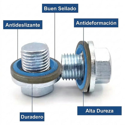 Kit 245 Piezas Arandelas Selladoras Surtidas 12 Tamaños