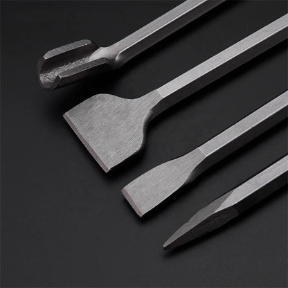 Set x4 Brocas Cinceles SDS Plus Martillo Eléctrico