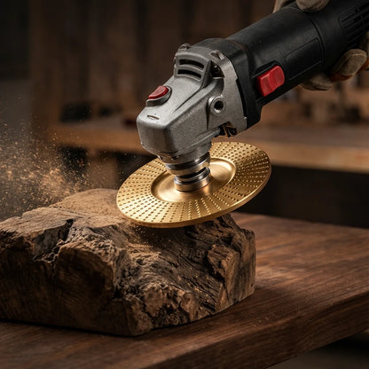 Set X5 Discos Amoladora Para Tallado Y Pulido Madera