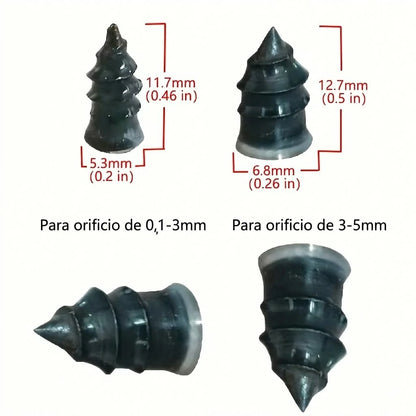Kit x40 Clavos Reparación Neumáticos Pinchados