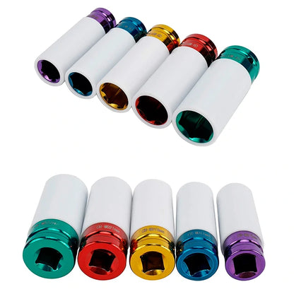 Set x5 Copas 1/2 Con Funda Protectora De Cerámica Rines de Lujo