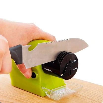 Cortador, Picador Y Rebanador De Alimentos Acero Inoxidable 5 en 1  GRATIS Afilador Eléctrico