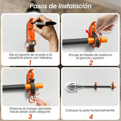 Set x4 Soportes Liberación Rápida para herramientas