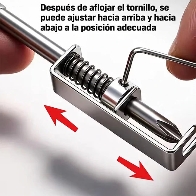 Pack x10 Punta Destornilladora Para Taladro Con Soporte Para Tornillo