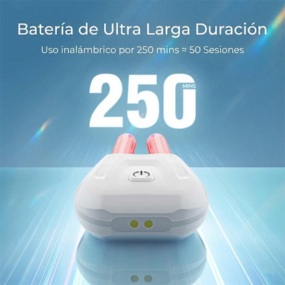 Dispositivo  Portátil Terapia Calmante Nasal Luz Roja