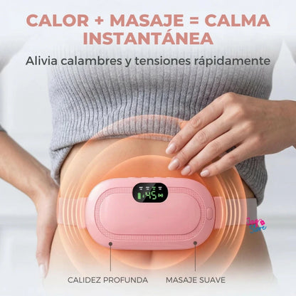 Pack X2 Cinturón Térmico Alivio Cólicos Menstruales Inalámbrico