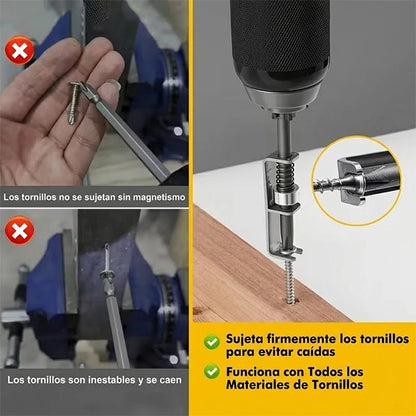Pack x10 Punta Destornilladora Para Taladro Con Soporte Para Tornillo