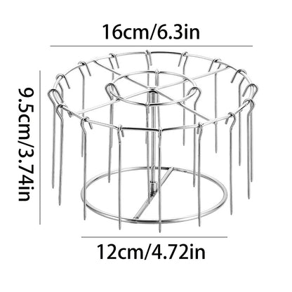 Pack X2 Soporte Vertical Brochetas Para Freidora De Aire