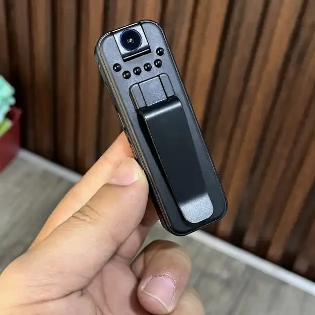 Cámara Corporal Pro Wi Fi Lente Giratorio 180° HD Visión Nocturna