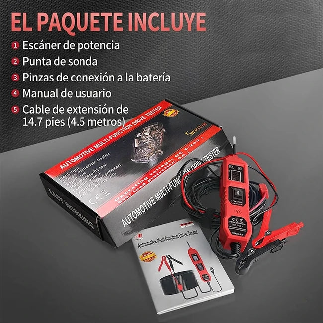 Probador Universal De Circuitos Automotriz Multifuncional