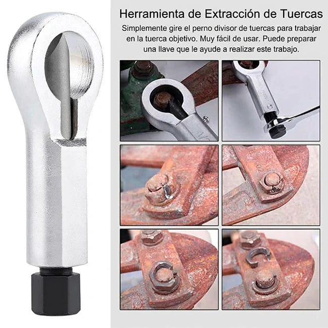 Pack x2 Removedores Manuales De Tuercas Y Tornillos de Alta Resistencia