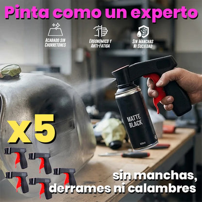 Pack x5 Empuñadura Gatillo Para Lata Aerosol