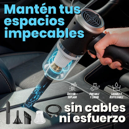 Aspiradora Portátil Recargable 3 En 1