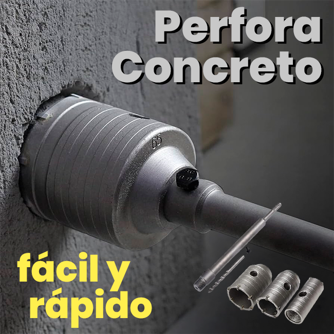 Set 5 Piezas Brocas de Sierra para Concreto