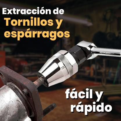 Cabezal Extractor de Tornillos Rotos