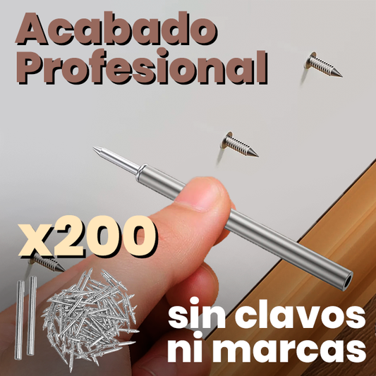 Clavo Sin Costura de Acabado Invisible x200
