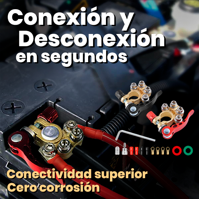 Kit Conector Rápido a Terminal de Batería