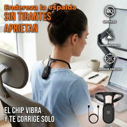 Corrector De Postura Inteligente Con Vibración y Chip de Detección