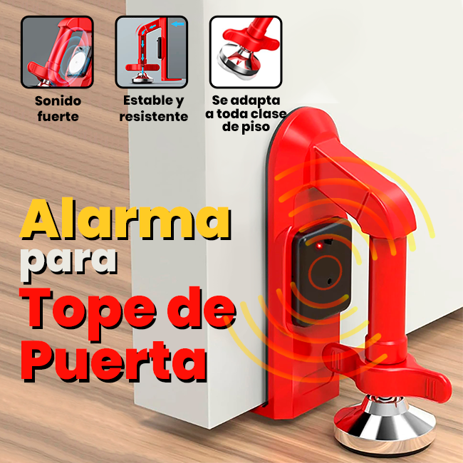 Alarma para Tope de Puerta segura 🚨🔊