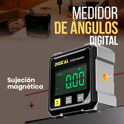 Medidor de Ángulos Digital Magnético