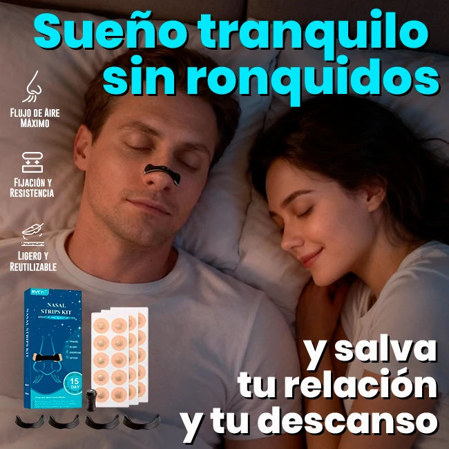 Kit Dilatador Nasal Magnético Anti Ronquidos