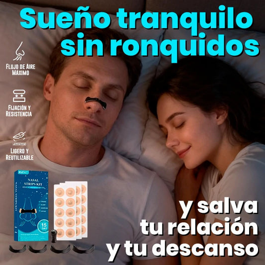 Kit Dilatador Nasal Magnético Anti Ronquidos