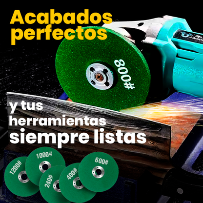 Disco Pulidor Amolador x5